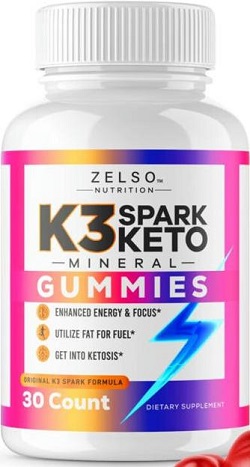 K3 Spark Keto Mineral Gummies